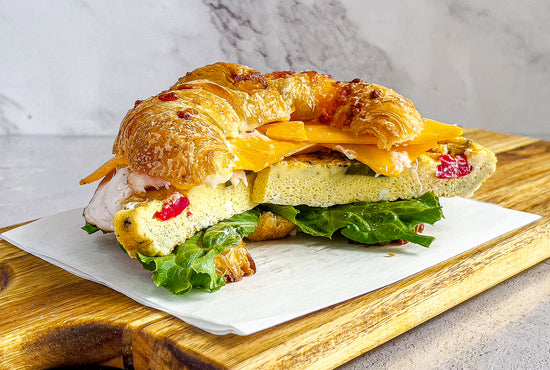 The Deluxe Breakfast Sandwich